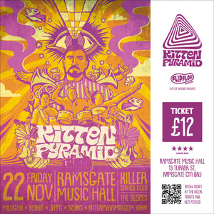 KITTEN PYRAMID @ RAMSGATE MUSIC HALL with supports Killer Struck Gold + The Slopes